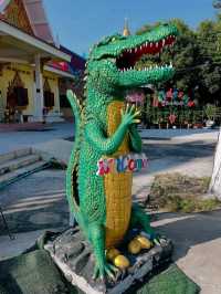 🐊 Wat Paichorake – The Crocodile Temple of Wonder