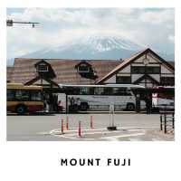 🗻 “เงาฟูจิเหนือผืนน้ำที่ Kawaguchiko”
