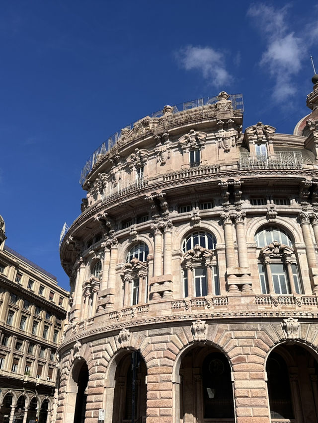 Piazza De Ferrari - a starting spot to explore Genova