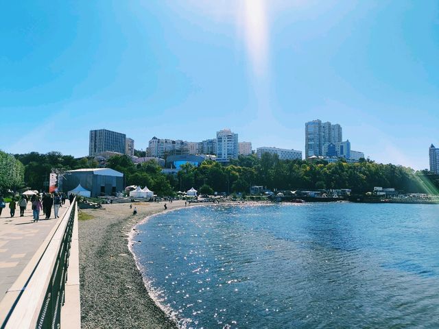 Спортивная набережная во Владивостоке Спортивная набережная во Владивостоке