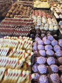 ๐ Childhood Whimsy at the Christmas Fair Near the Frauenkirche โ๏ธโจ