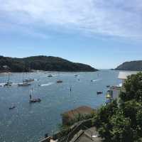 Travelling along the south coast of England 