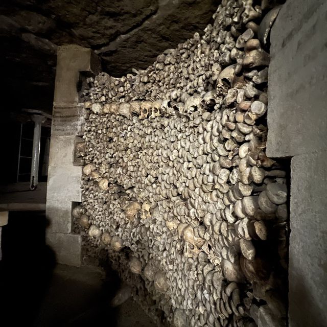 Catacombs of Paris always amazes!