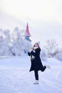 冬天的伏爾加莊園滿足南方人的一切幻想
