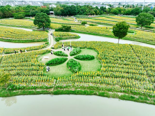 花開海上的確是個漂亮的公園，設施和服務都很好