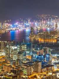 香港的夜景竟然這麼的美
