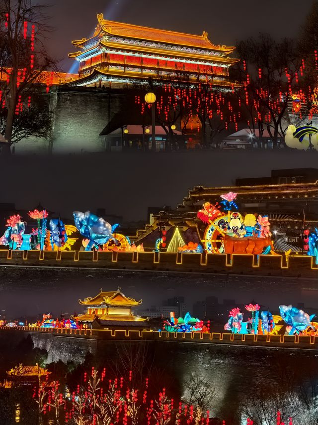 西安城牆新春燈會 | 體驗盛世大唐獨特的新春年味！