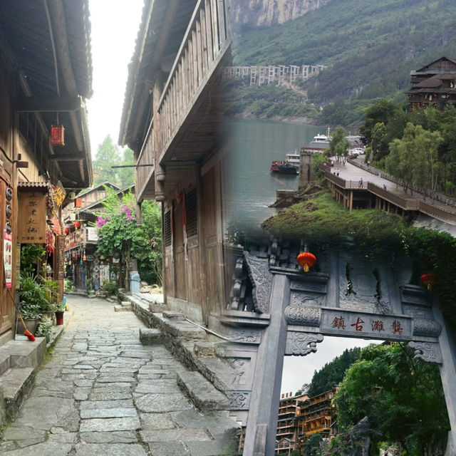 重慶龔灘古鎮烏江畫廊上的一顆璀璨明珠