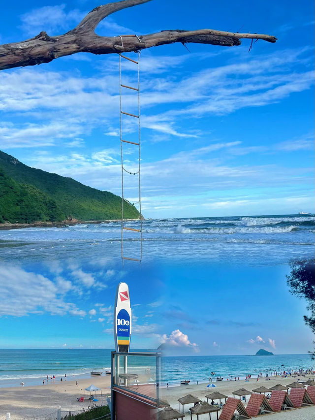 我宣布深圳最美的海灘在這裡西涌沙灘太好看了