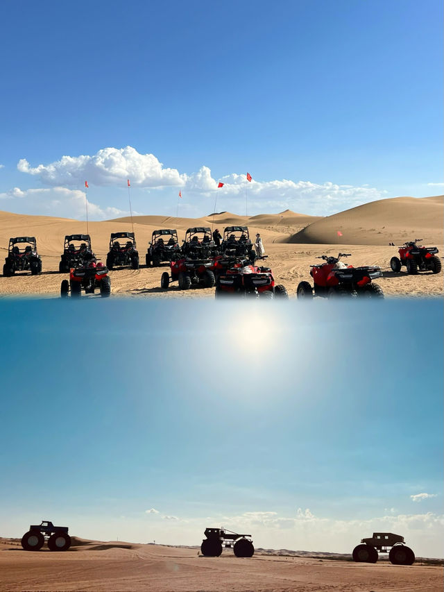 西北行記：穿越腾格里沙漠與通湖草原的奇幻之旅
