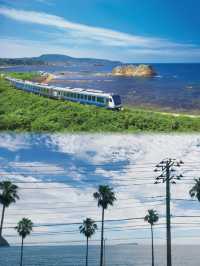 夏日海邊小火車，伊豆觀海列車的夢幻之旅