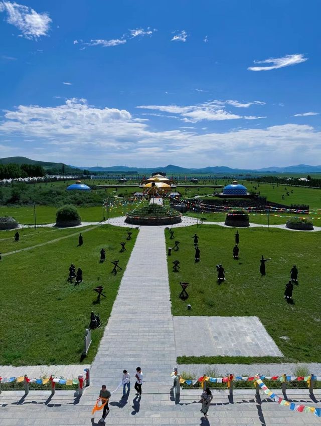 避暑勝地承德壩上草原大汗行宮