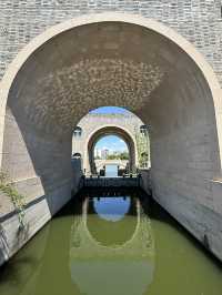 蘇州城牆博物館位於蘇州相門段城牆南段城牆內