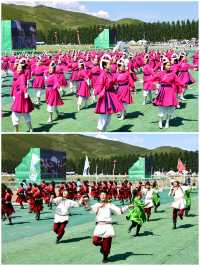 【草原盛宴啟幕，那達慕季開幕式盛況空前】