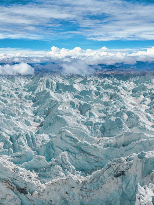 這裡真的是我夢寐以求的雪山所在。