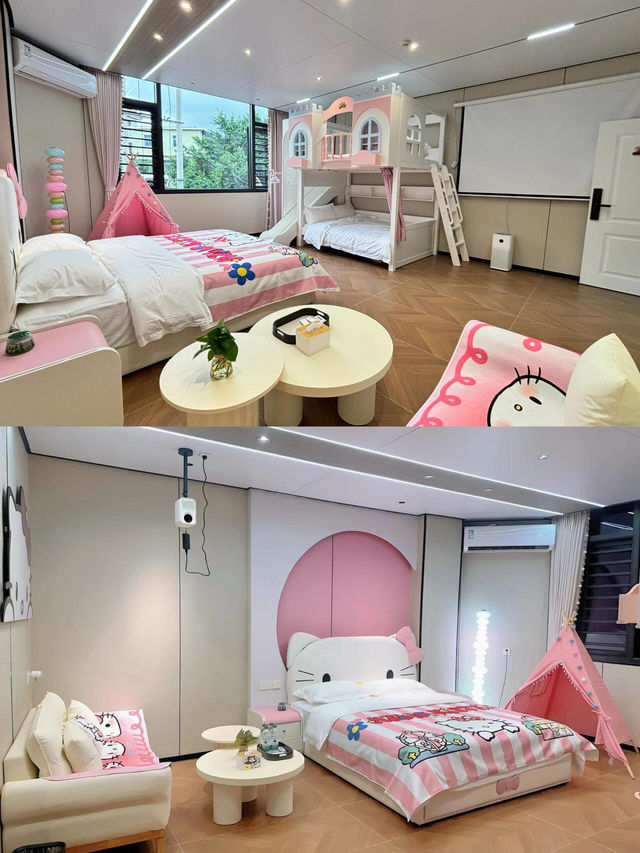 終於找到適合小孩子住的民宿了。