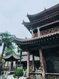 西安大學習巷裡清真寺 古痕跡很重。