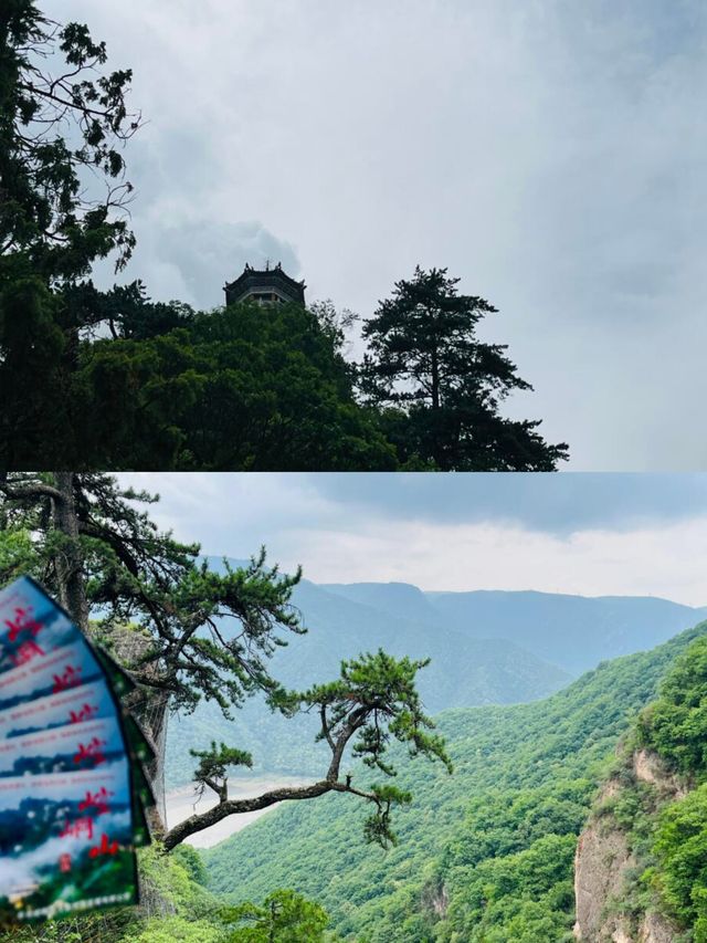 崆峒山。