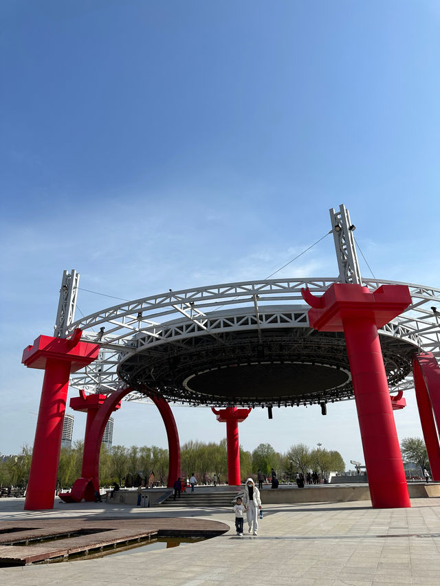 商丘日月湖公園 | 邂逅城市中的自然之美。