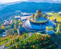 寧波奉化｜雲頂天宮 金色佛殿｜彌勒聖壇