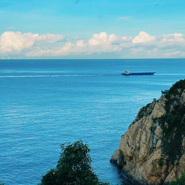——珠海東澳島的無垠海景