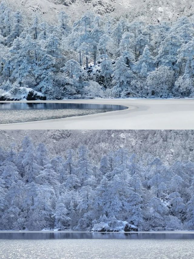 【螺髻山雪景·冬日仙境指南】