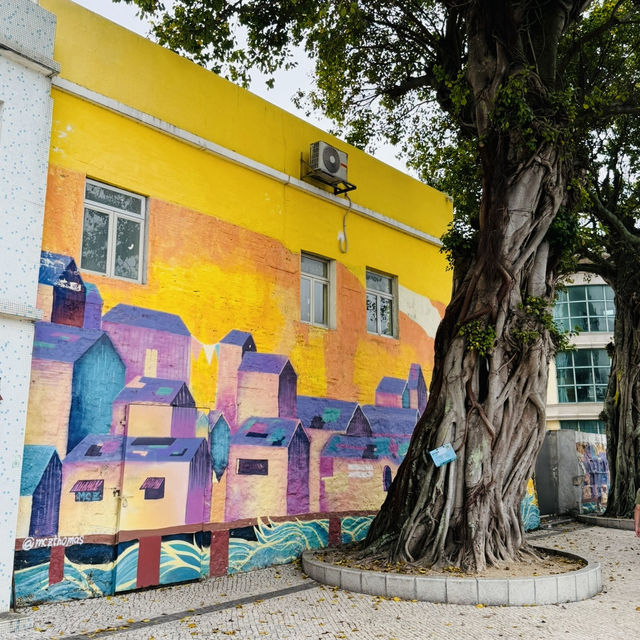 在澳門，一天從歐洲穿越到童話漁村