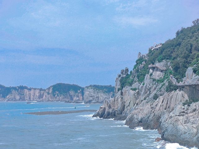 五一去洞頭玩啦