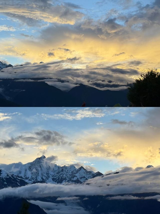 梅里雪山 | 是誰在雨季也看到了日照金山