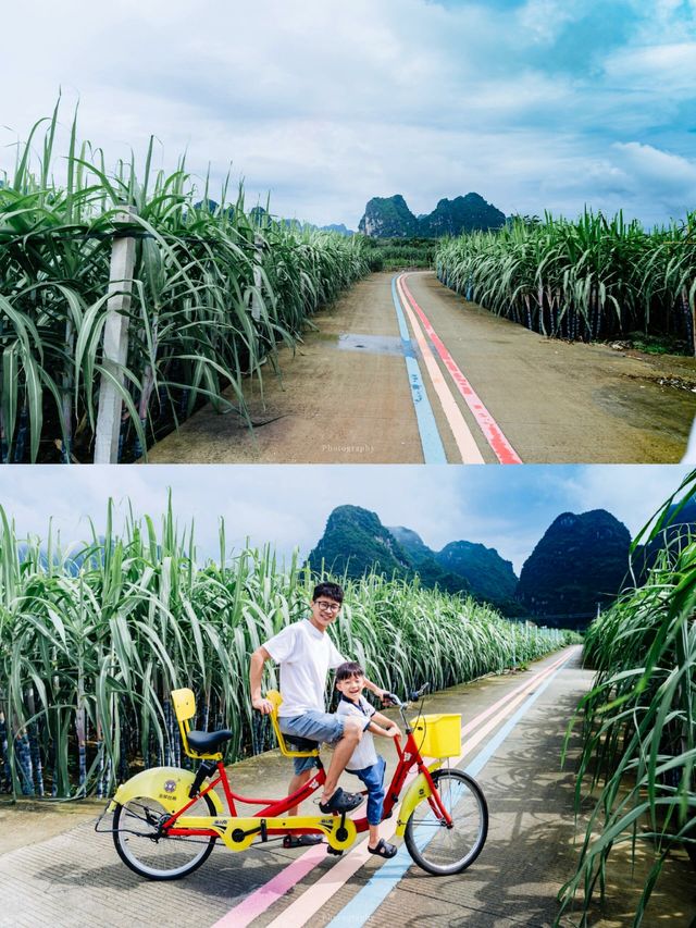 廣西媽咪帶娃避暑意外發現「天然水上樂園」 小朋友玩到唔肯返屋企