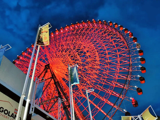 🔥大阪必打卡！HEP FIVE摩天輪浪漫夜景超療癒🌆**  