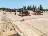 盛唐天下黃河第一橋——蒲津渡鐵牛