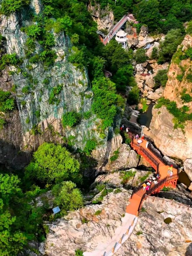 洛陽|龍潭大峽谷，唯一破產5A級景區，太值啦