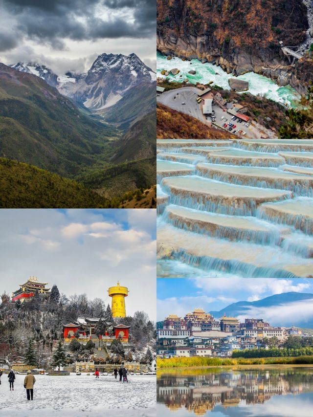 【香格里拉3天2晚】人均2k闖入天堂角落。