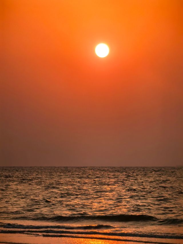 北海絕美日落觀賞地!石螺口海灘的晚霞浪漫哭了 北海絕美日落觀賞地!石螺口海灘的晚霞浪漫哭了