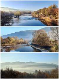 沙溪 | 走進東方水墨畫般的冬日晨霧