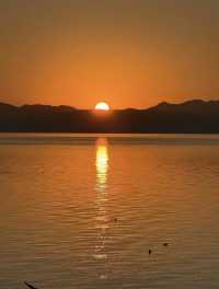 昆明環湖新南路日出 | 美到心醉