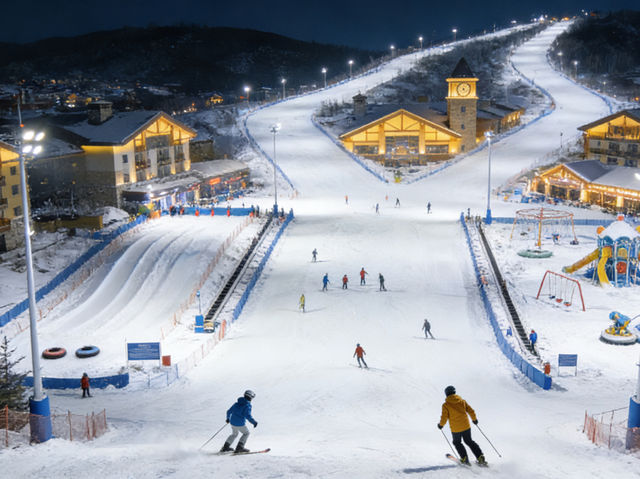 Fulong Snow Park in Heibei: Chongli’s Budget-Friendly Night Ski Gem 🌙 Fulong Snow Park in Heibei: Chongli’s Budget-Friendly Night Ski Gem 🌙
