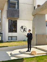 惠安必住藝術風酒店，躺著就能看海