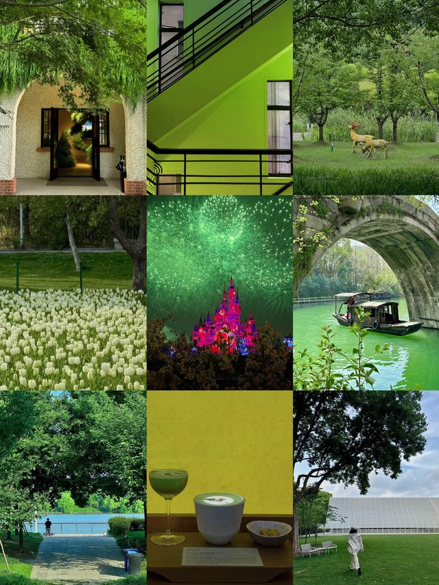 Shanghai Colorwalk | Embracing a touch of green in spring 🟢 | Trip.com ...