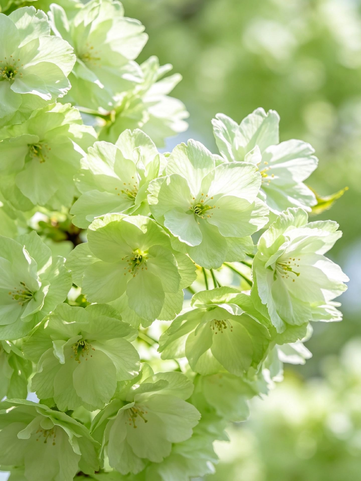 Yancheng Dayang Bay Cherry Blossom Viewing Guide｜National Treasure-Level Green Yushun Cherry Blossoms Are Blooming!
