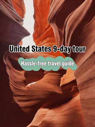 9-day summer US trip guide with a super hassle-free route