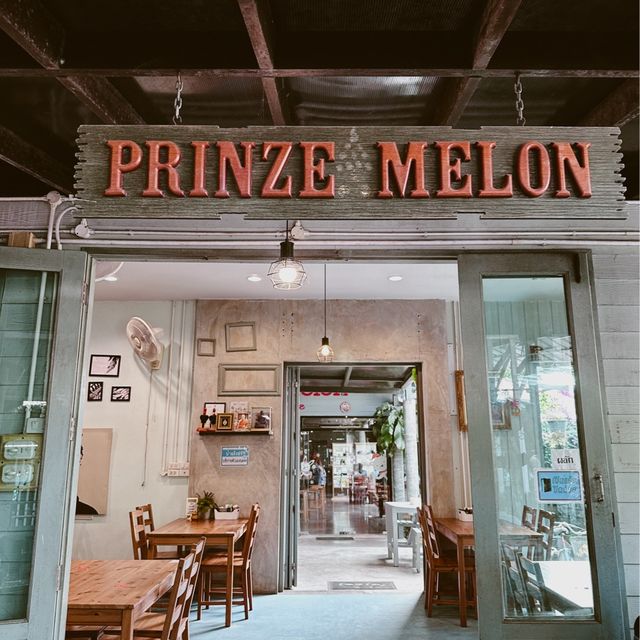 Prinze Melon Food & Coffee  ตลาดน้ำบางน้ำผึ้ง