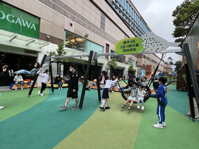 花墟與雀仔街主題嘅兒童遊樂場 @ Moko動樂園