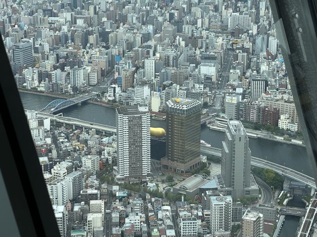 東京・押上。『東京スカイツリー (TOKYO SKYTREE)』の展望台を観光。