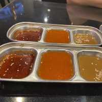 ปิ้งย่างเกาหลี Hongdae BBQ buffet 470net