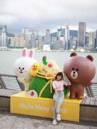 香港旅遊發展局 X LINE FRIENDS Hello Hong Kong 龍舟打卡點