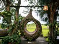 เถียงนาคาเฟ่ บ้านสวนศรีบุญมา อุดรธานี