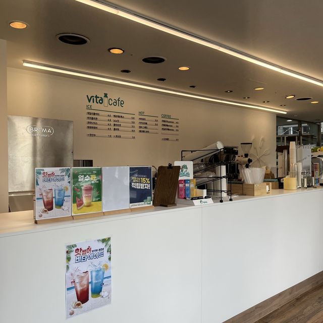 【韓国ソウル・忠武路】パワーアップビタミンドリンク「VITA CAFE 南山スクエア店」