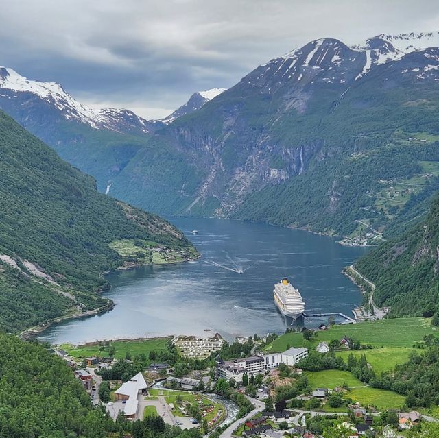 Geiranger fjord峽灣｜挪威最著名的自然奇觀之一